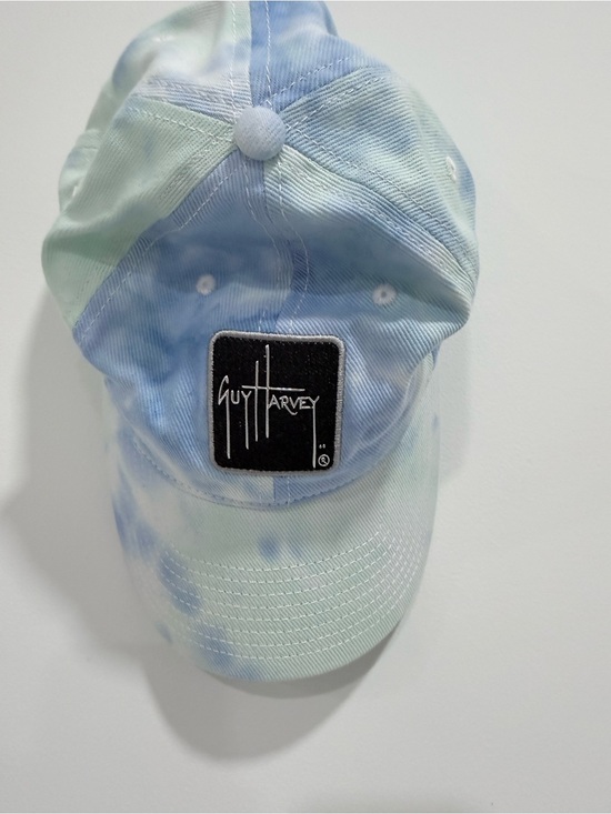 Guy Harvey Accessories - Guy Harvey Kids Tie-Dye Cap - Light Blue & Mint